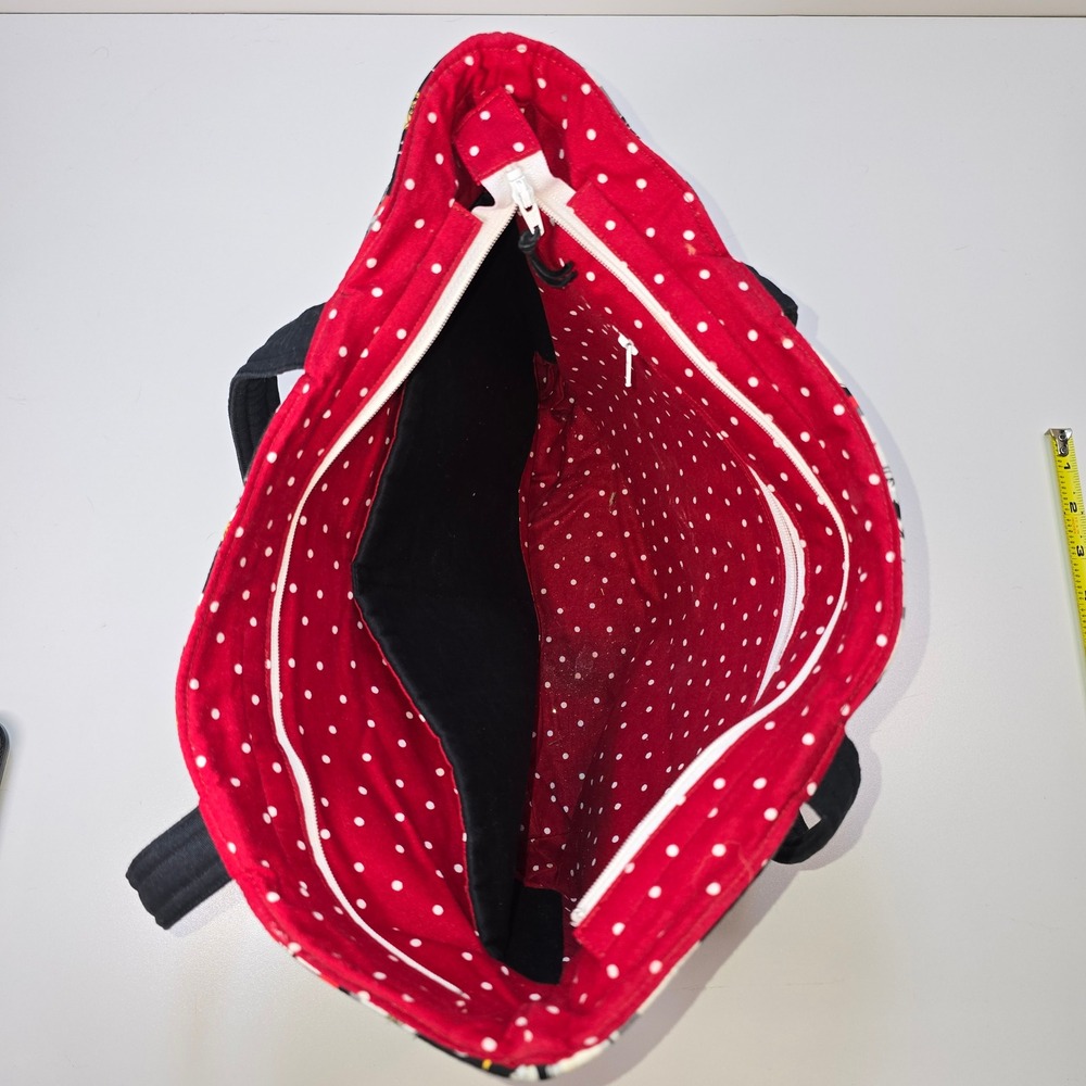 Wonder Woman Comic Panel Handmade Zipper Tote Bag DC Comics Superhero Red Black - Picture 13 of 14